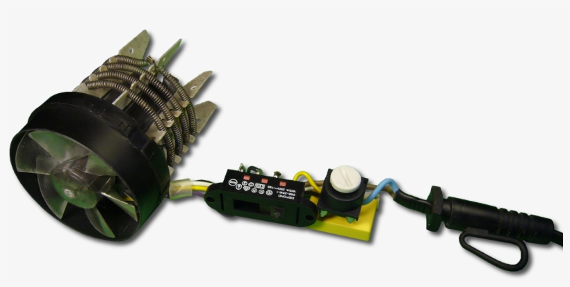 Hairdryer Interior - Hair Dryer Disassembly, transparent png download