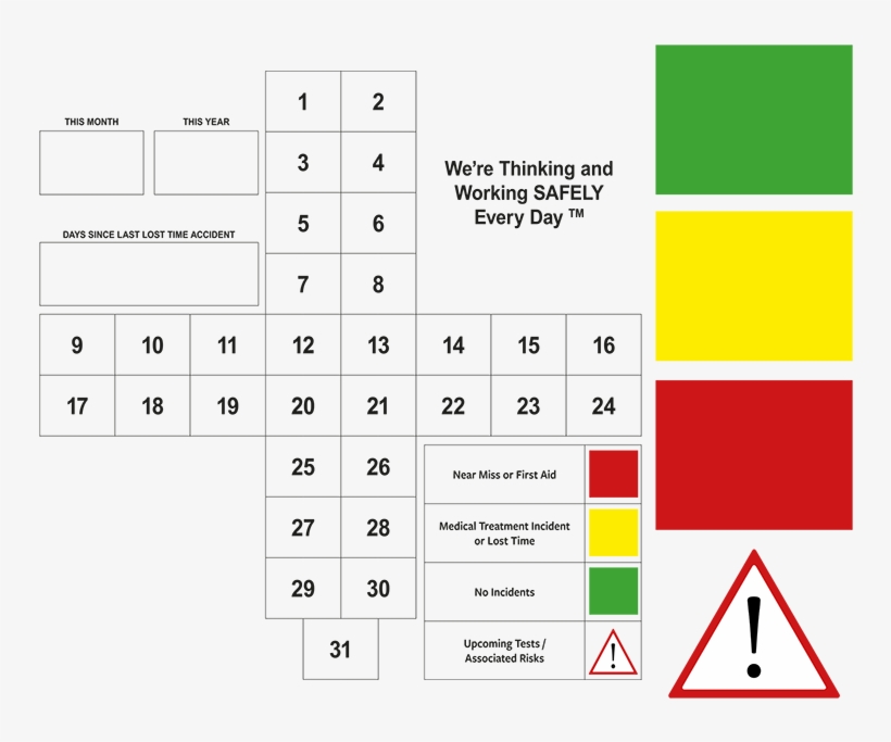 Safety Cross Template