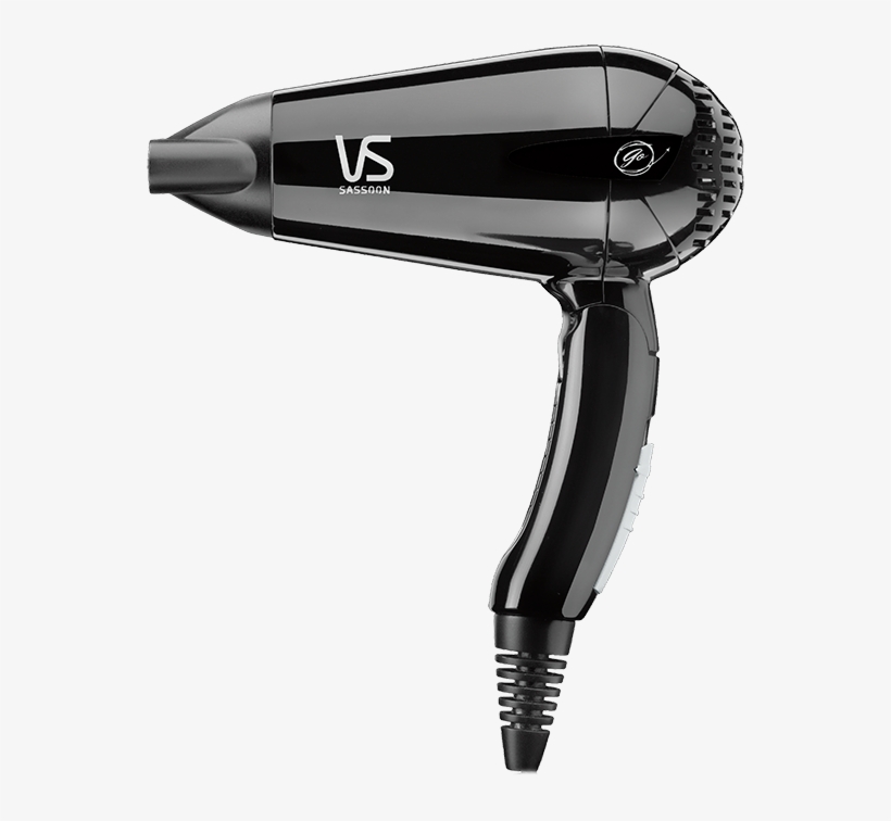 Vs Sassoon Go Travel Hairdryer, transparent png download