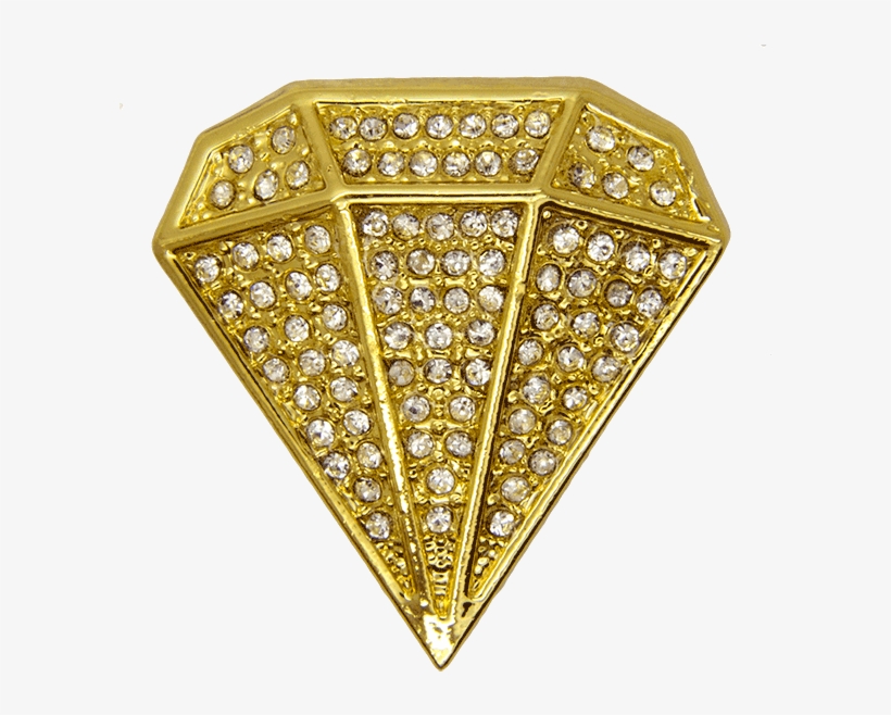 3d Rhinestone Diamond Brooch - Brooch, transparent png download