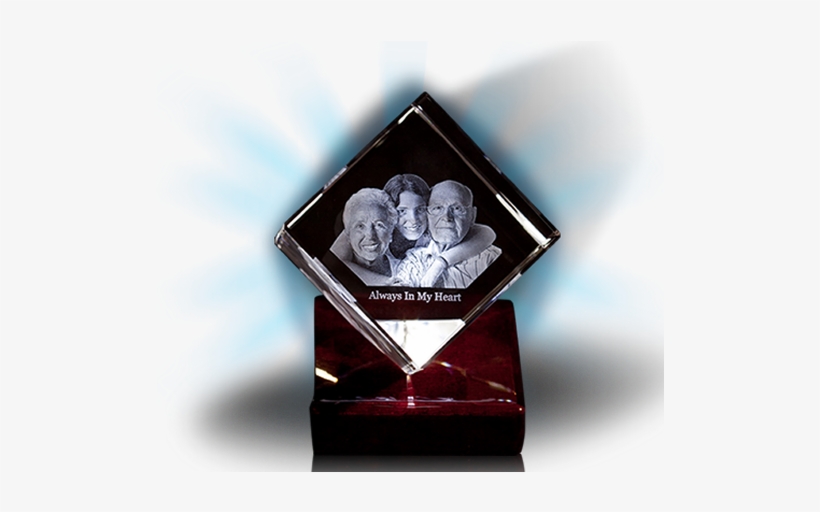 Balancing Crystal Cube Comes In 3 Unique Sizes - Laser Engraving, transparent png download