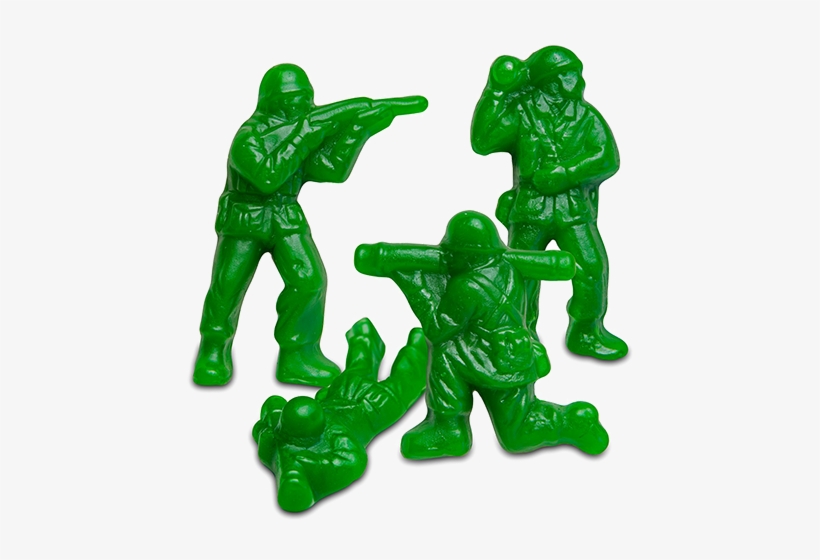 Gummi Army Guys - Albanese Confectionery Green Gummy Army Men: 5lb Bag, transparent png download