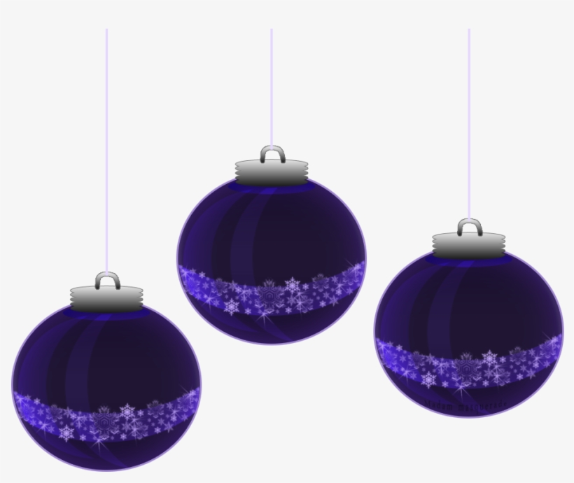 Christmas Baubles Png - Baubles With Transparent Background, transparent png download