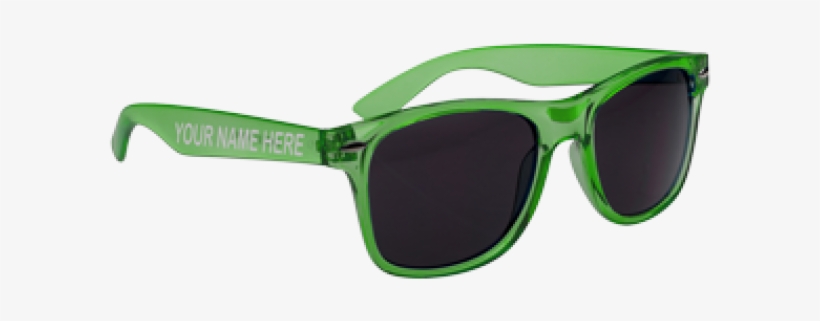 Sunglasses Png Transparent - Custom Sunglasses - Translucent Blue Malibu, transparent png download