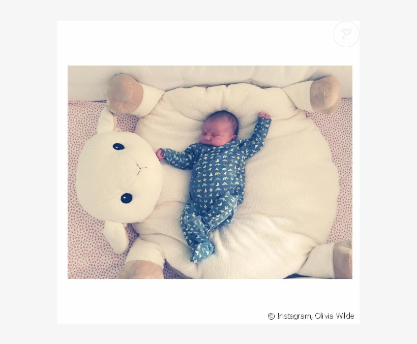 Daisy Josephin, La Fille D'olivia Wilde Et Jason Sudeikis - Sleeping Baby Ig Captions, transparent png download