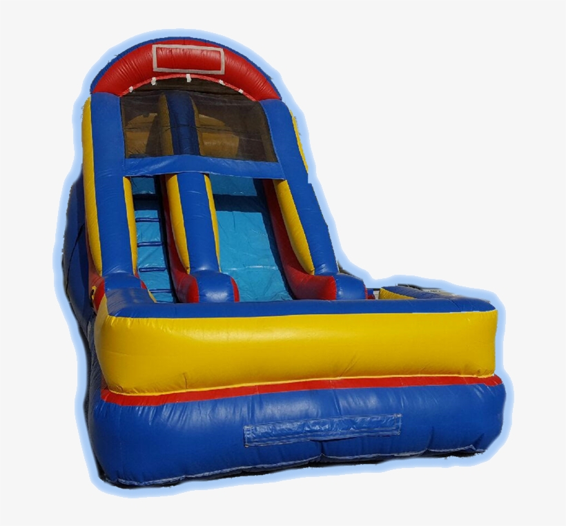 16ft Premium Waterslide - Waterslide-2 (12 Inch Mix), transparent png download