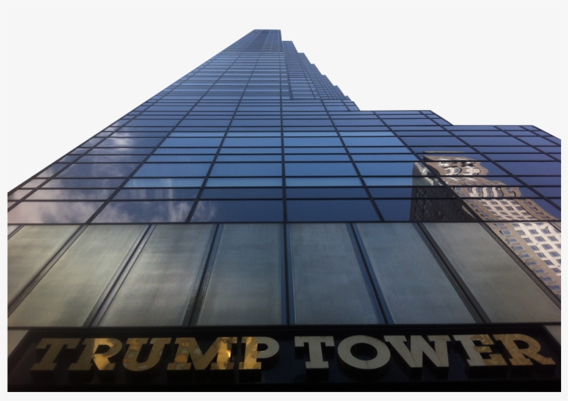 Actual Ratio Between Tallest Building In Usa And Iceland - Trump Tower New York, transparent png download