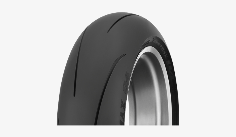A Purpose Built Track Day Tire Achieves Lean Angles - Dunlop Sportmax Q4 Rear Tire, transparent png download