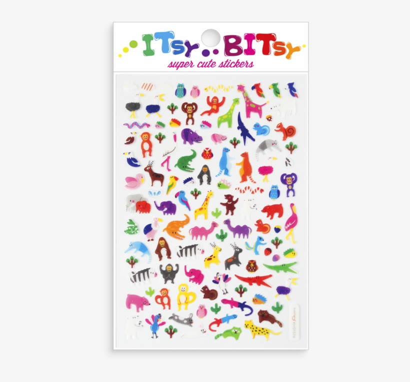 Itsy Bitsy Super Cute Stickers - Itsy Bitsy Stickers - Googly Eyed Food, transparent png download