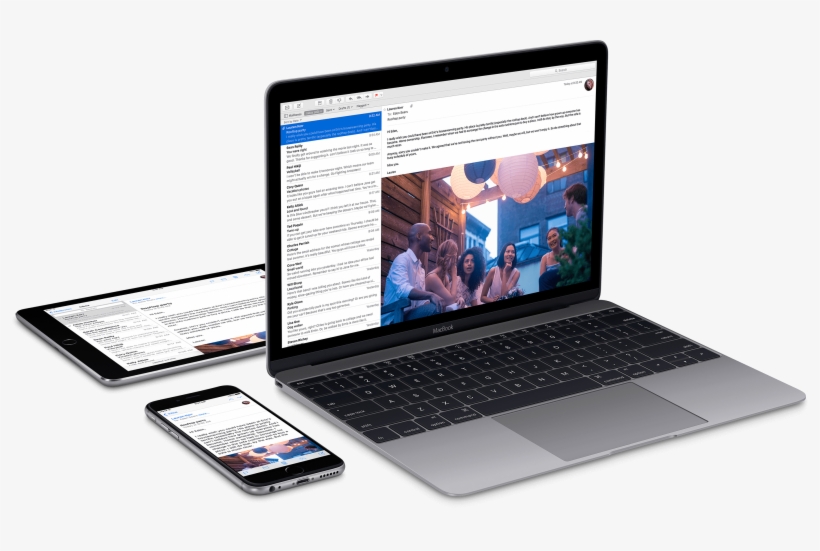 Trio Iphone Ipad Mac 800×471 - Iphone Mac Ipad, transparent png download
