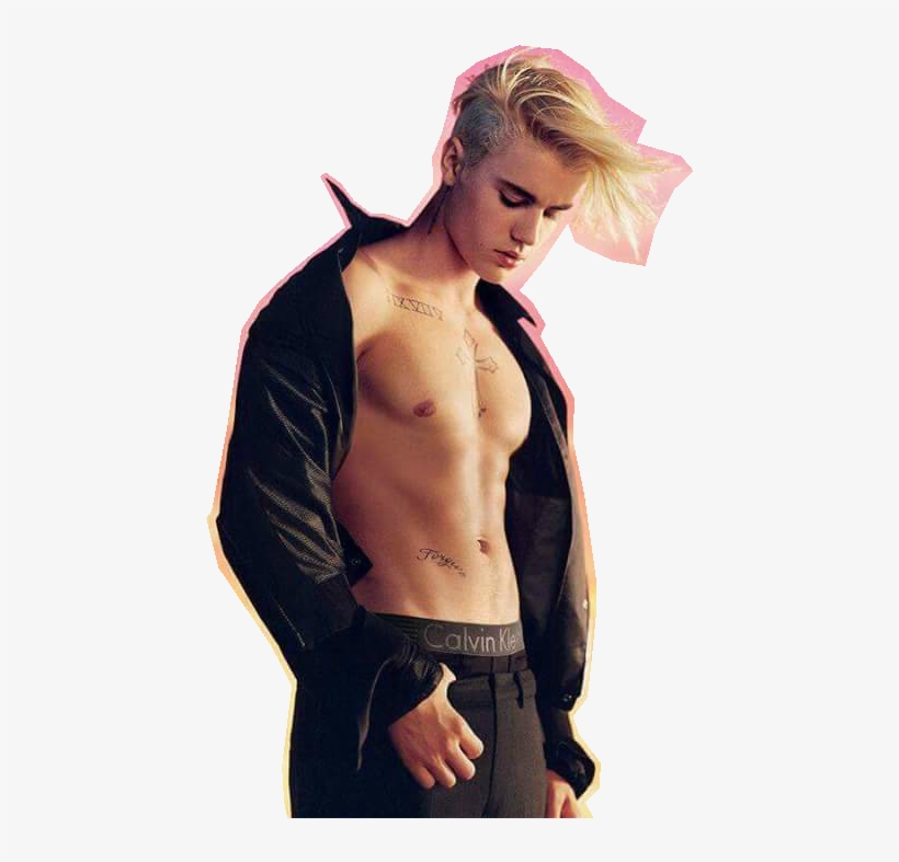 Justin Bieber, Calvin Klein, And Justinbieber Image - Justin Bieber Calvin Klein My Calvins, transparent png download