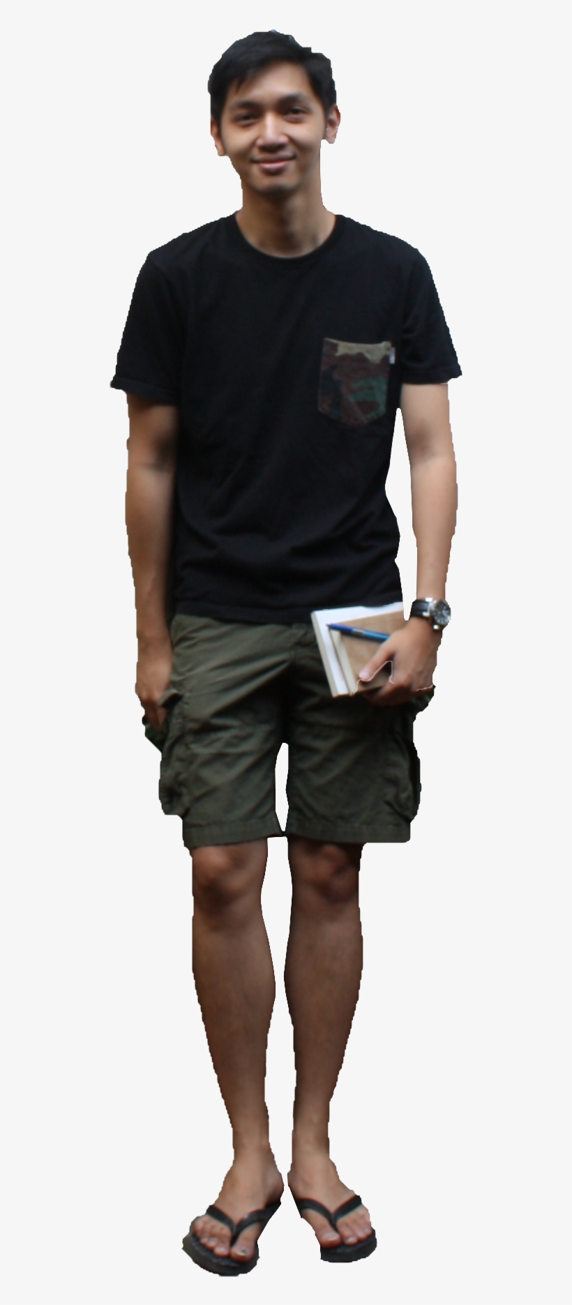 12 Front Book Shorts - T-shirt, transparent png download