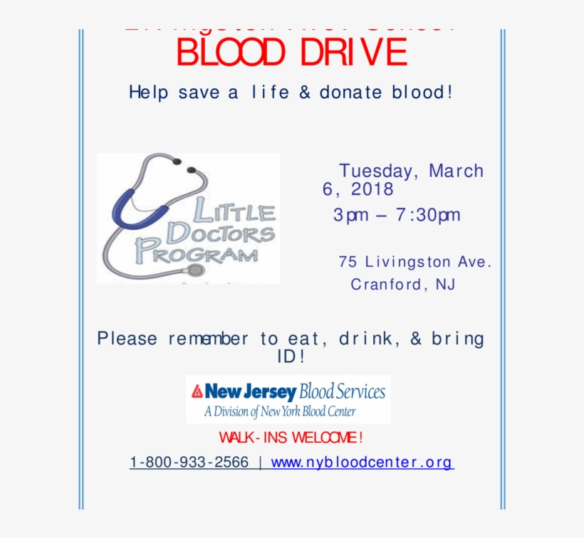 New York Blood Center, transparent png download