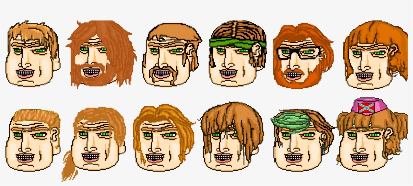 Jake's Possible Hair Styles Before Shaving - Hotline Miami Jake Memes, transparent png download