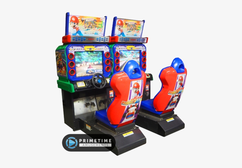 Mario Kart Arcade Gp2 By Bandai Namco Amusements - Mario Kart Arcade Gp 2 Machine, transparent png download