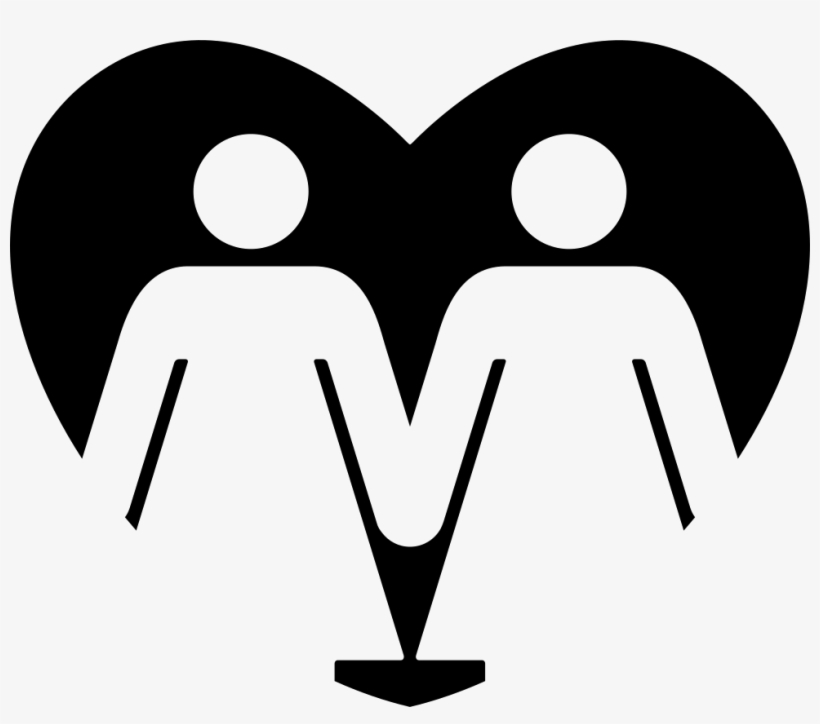 Familiar Group Of Two Women Couple In A Heart Comments - Icono Dos Mujeres, transparent png download