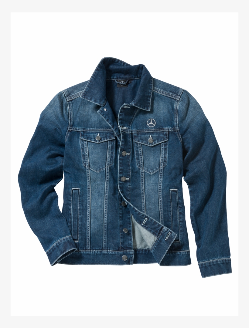 Mercedes Benz Denim Jacket, transparent png download