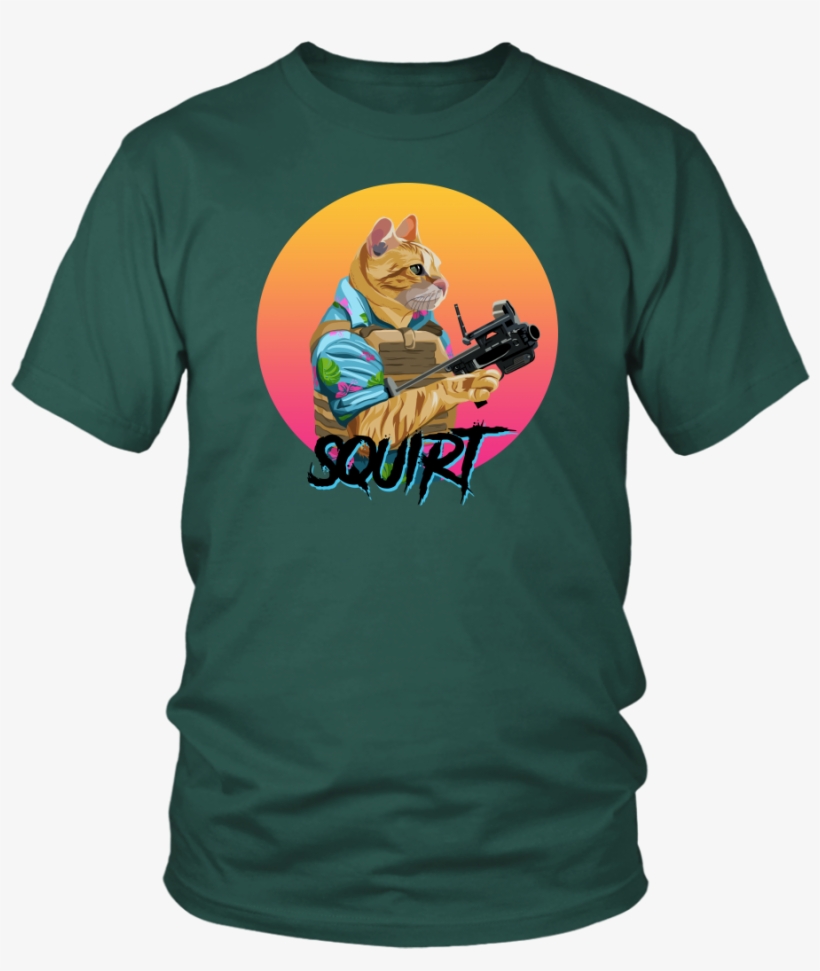 S Q U I R T Tee - Math Teacher Shirt Design, transparent png download