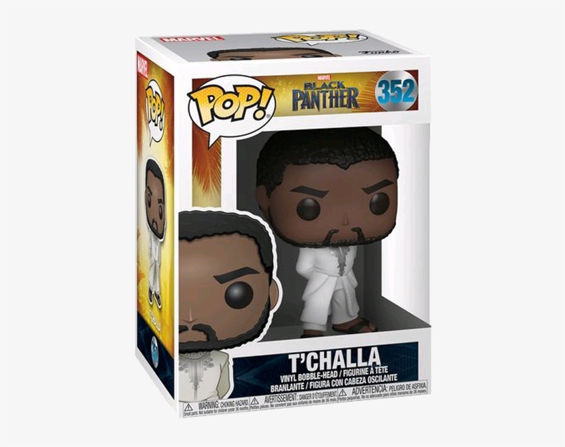 T'challa Pop Vinyl Figure - T Challa Funko Pop, transparent png download