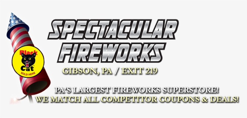 Black Cat Fireworks, transparent png download