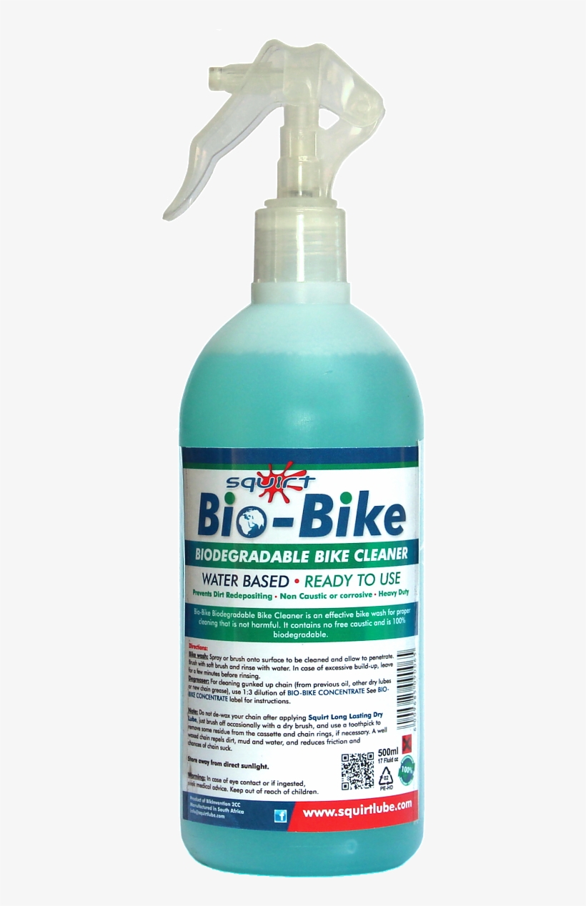 Bio Bike Wash Is Available In "ready To Use" In A 500ml - Squirt Biodegradable Bike Wash And Degreaser 500ml, transparent png download