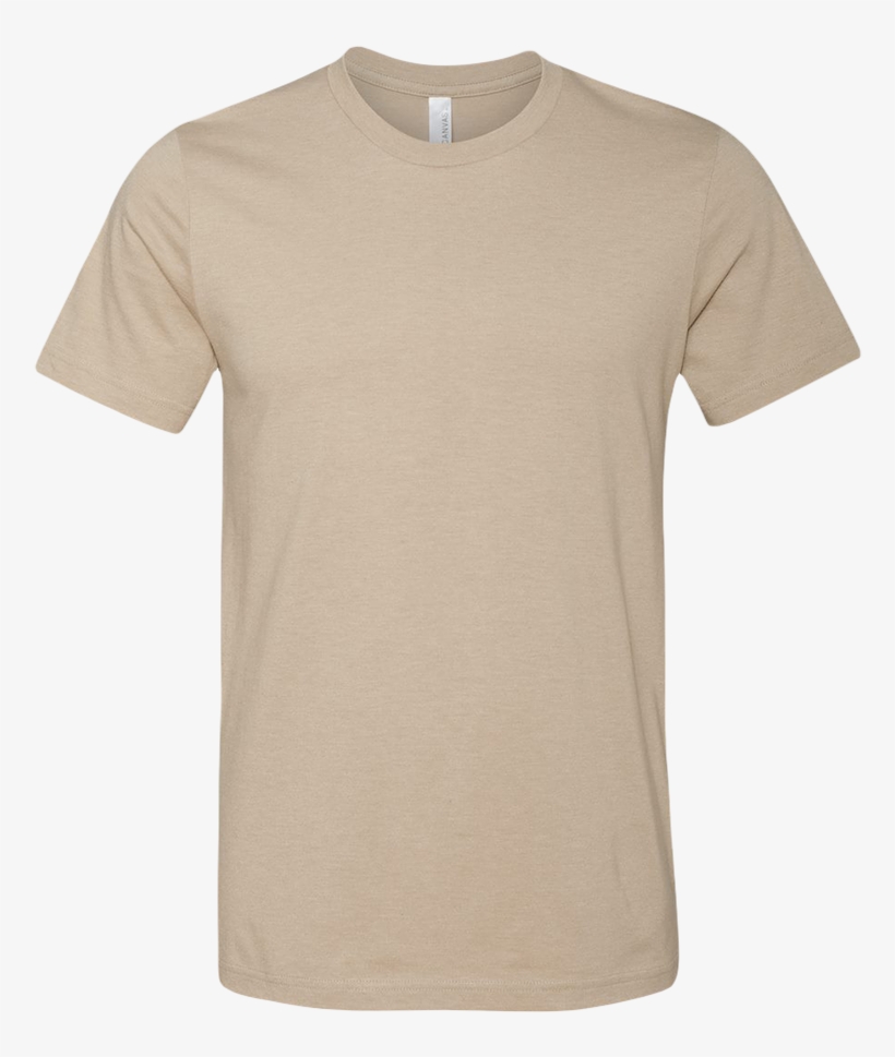 Bella Canvas 3001 Heather Tan, transparent png download