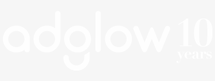 Adglow-blanco 10thanniv - Advertising, transparent png download