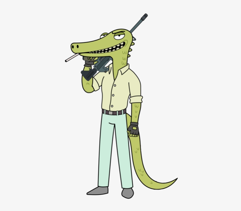 Loggins - Transparent - Rick And Morty Lizard, transparent png download