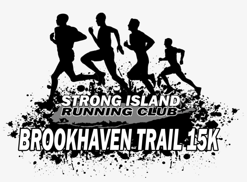 Brookhaven Trail 15k - Running Silhouette Clip Art, transparent png download