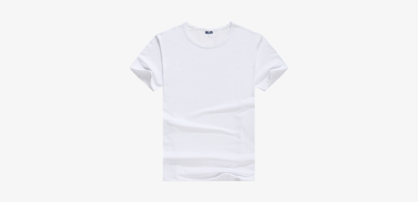 Warmly Welcome In The Market White Basic Plain T Shirt - Shirt, transparent png download