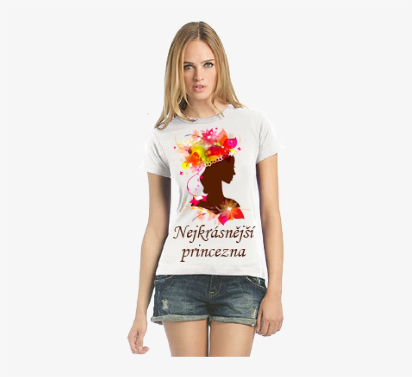 Women's T-shirt Princess - T-shirt, transparent png download