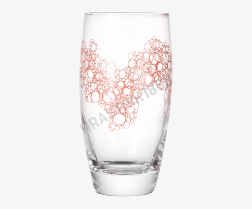 Amantea Ld Pink Bubbles - Pint Glass, transparent png download