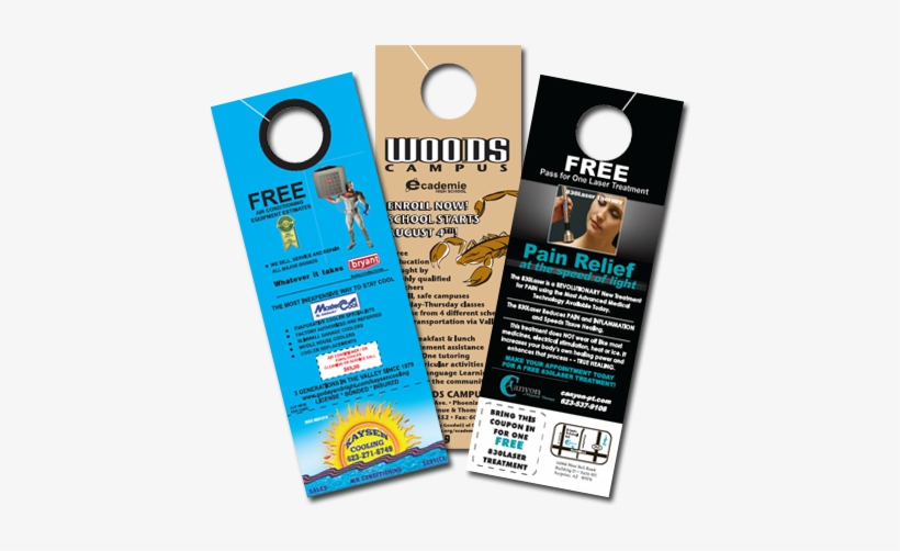 Door Hangers - Business Door Hangers, transparent png download