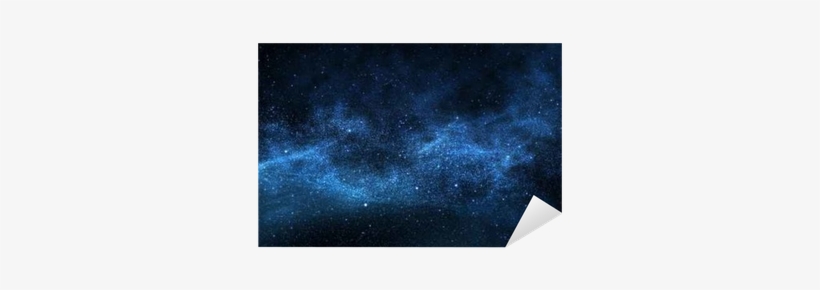 Dark Night Sky With Sparkling Stars And Planets,illustration - Milky Way, transparent png download