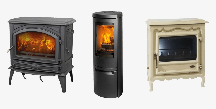 Fireplaces - Poêle À Bois Régence Émaillé Sable Godin, transparent png download