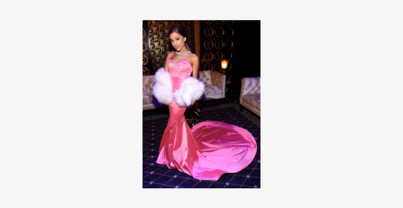 Ariana Grande At The Mtv Movie Awards 2016 Pairing - Marilyn Monroe Red Carpet Dress, transparent png download
