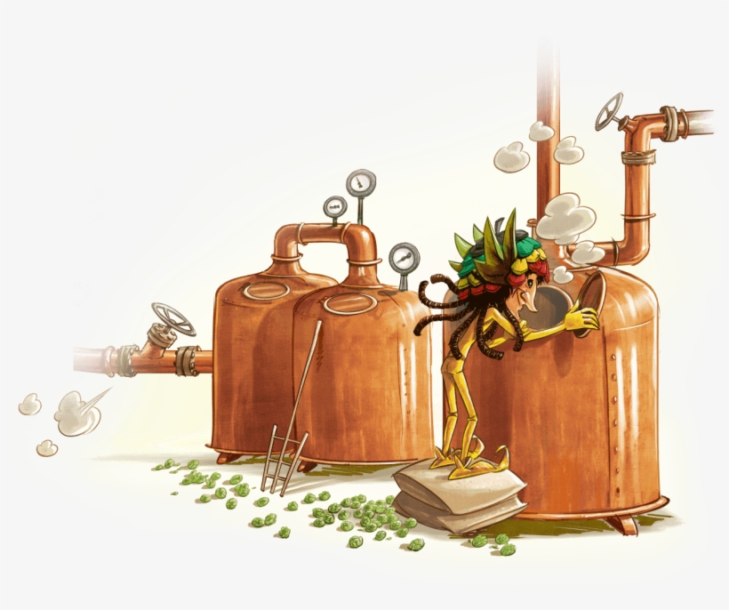 Flavored Beer - Illustration, transparent png download