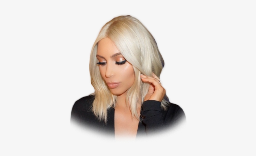 Recently Used By Kim Kardashian To Achieve Her Much - Kim Kardashian Wig Bob, transparent png download