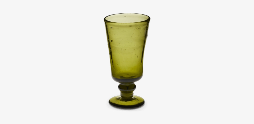 Mouth-blown Wine Glass - Glass, transparent png download