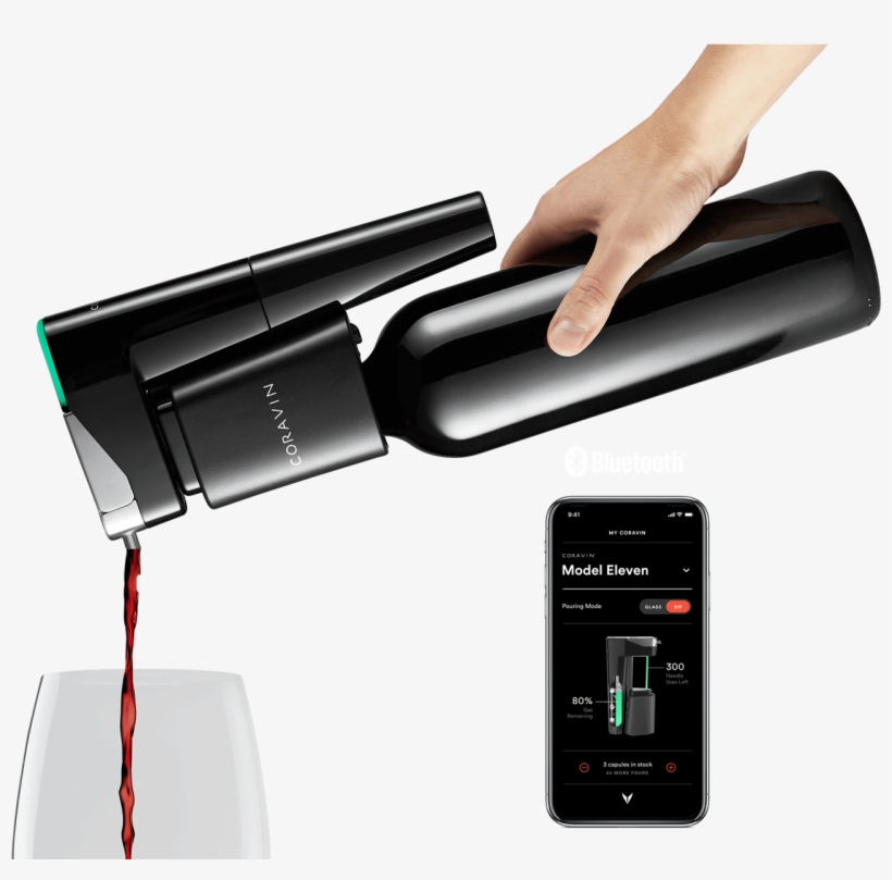 Enjoy A Glass - Coravin Wine Preservation Opener, transparent png download