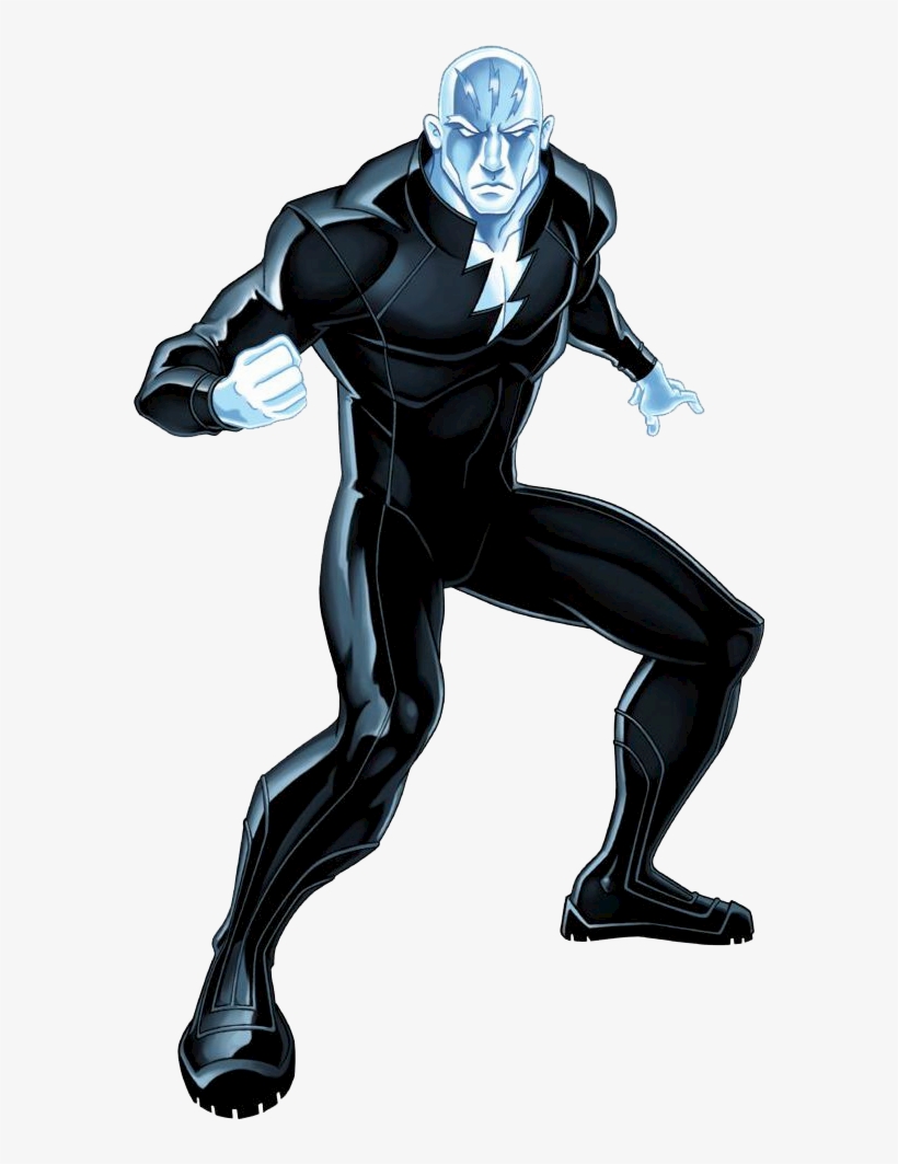 Spider-man Villains Clipart - Ultimate Spider Man Electro, transparent png download