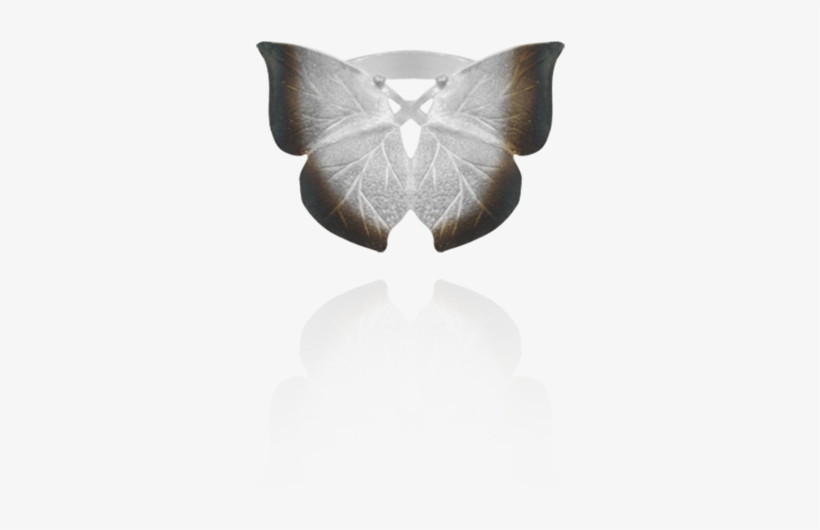 Ember Flying Butterfly Ring - Butterfly, transparent png download