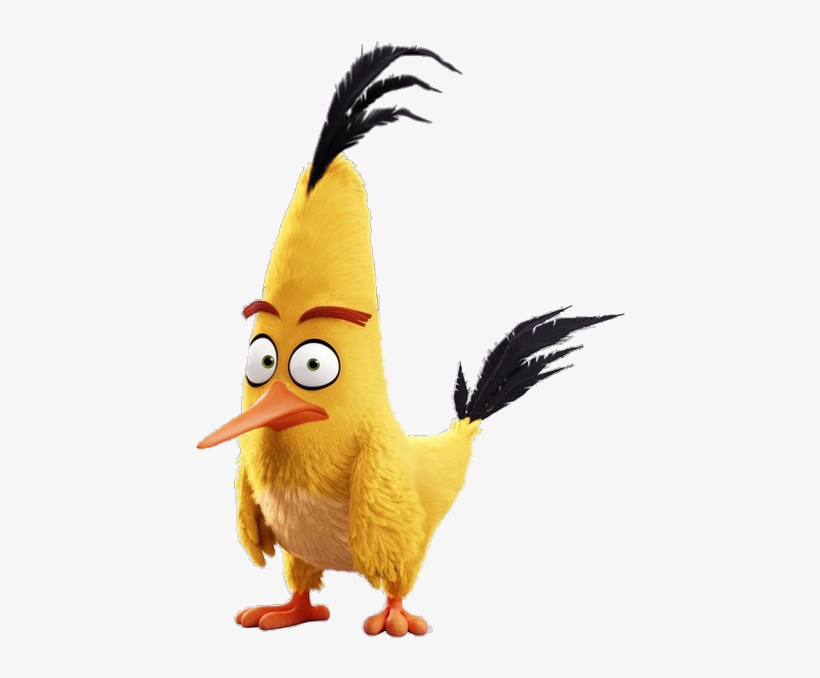 Abmovie Chuck Suprised - Angry Birds Movie Chuck, transparent png download