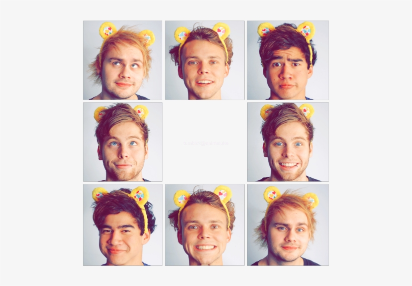 Ashton Irwin Transparent - Collage, transparent png download