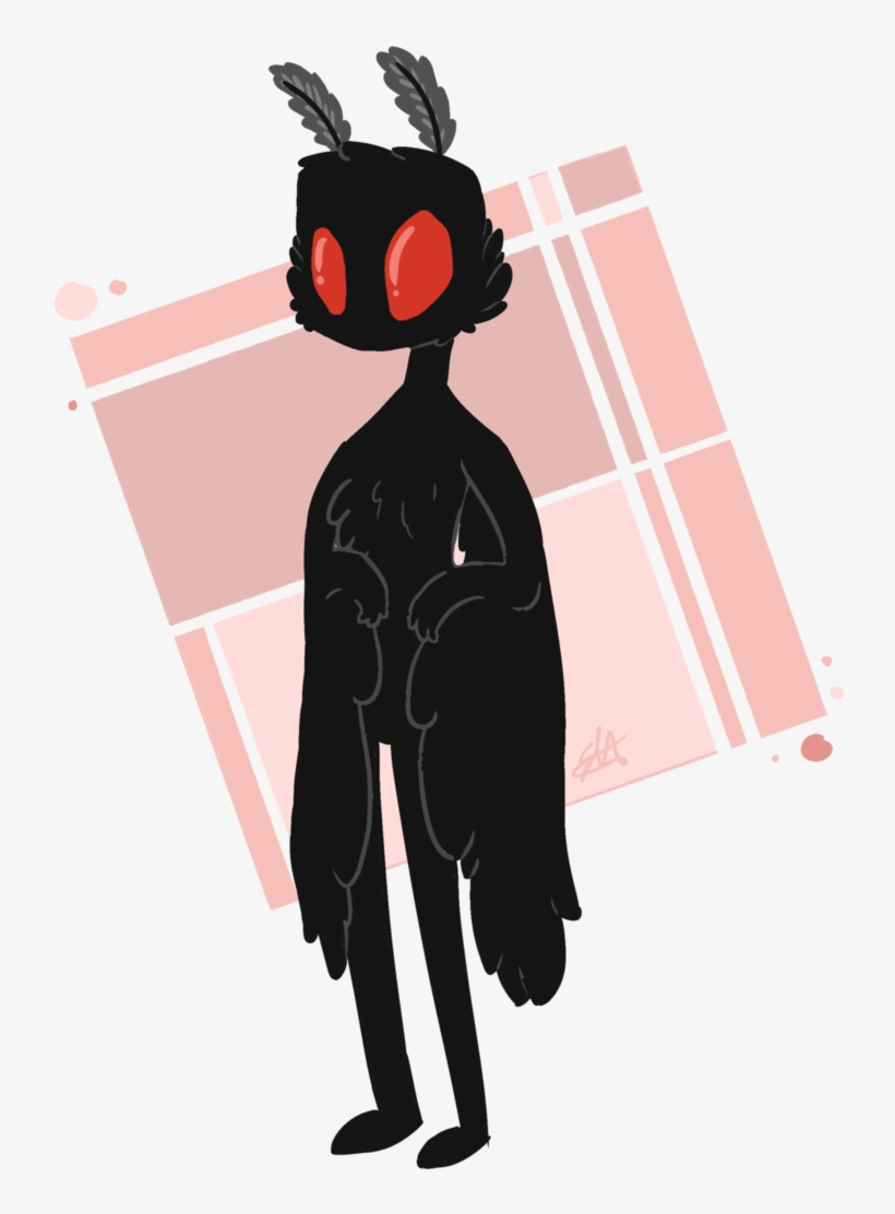 Mothman By Skycat Exe - Mothman, transparent png download
