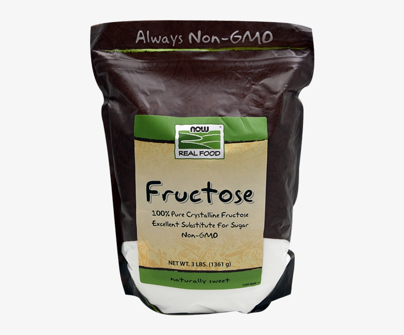 Now Foods Fructose Fruit Sugar Bag-3 Lb - Now Foods - Lactose - 1 Lb., transparent png download