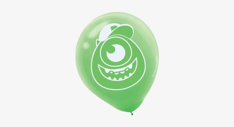 Monsters University Printed Latex Balloons - Monsters University Party Balloons Pack Of 6, transparent png download