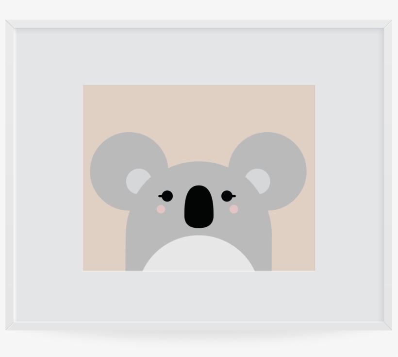 Koala Bear Art Print - Koala, transparent png download