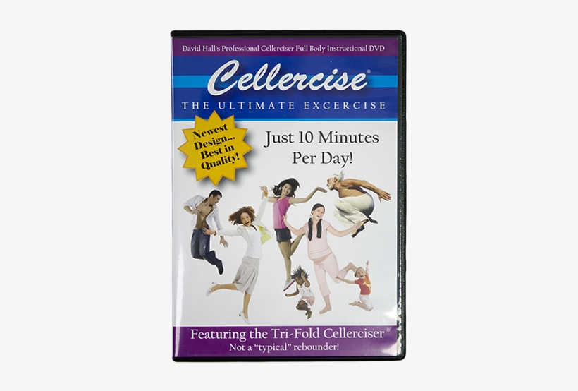 Trampoline Workout - Cellercise The Ultimate Exercise Dvd By David Hall, transparent png download
