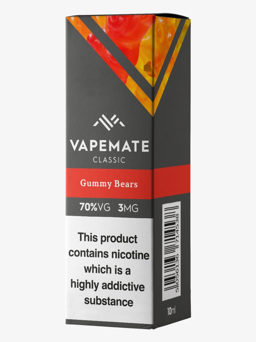 Gummy Bears Vapemate E Liquid - Electronic Cigarette Aerosol And Liquid, transparent png download